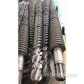 Beier 압출기 PVC 발포 시트 80/156 ZHOUSHAN MANUFACTURER COLMONOY Stellite BIMETALLI 용 원추형 이중 트윈 나사 및 배럴